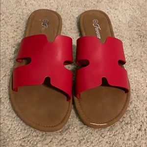 Red Sandals !